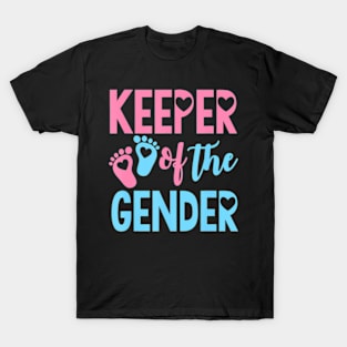 Gender Reveal Keeper of the Gender Gender Reveal T-Shirt